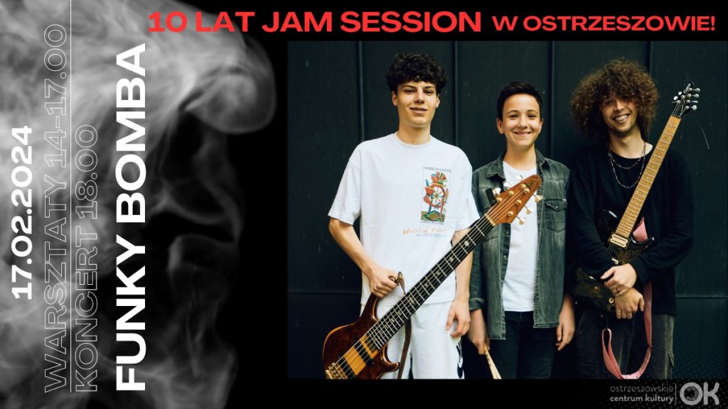 Funky Bomba Trio w Ostrzeszowie