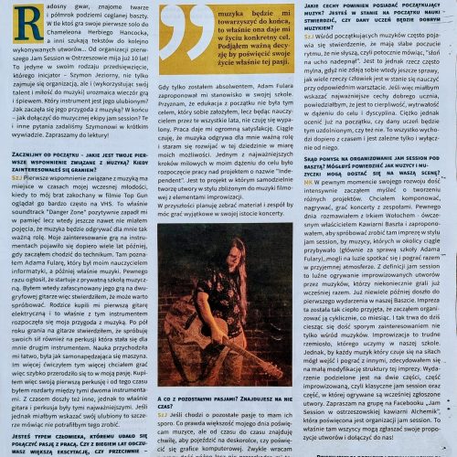 Wywiad z Szymonem Jeziornym