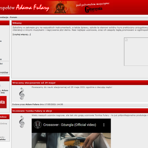 Nowa strona szkola.fulara.com!